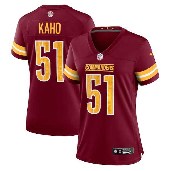Ale Kaho Washington Commanders Nike Women's Team Game Jersey -  Burgundy