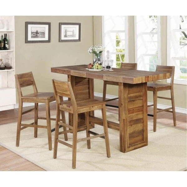 Eden Varied Natural Bar Table