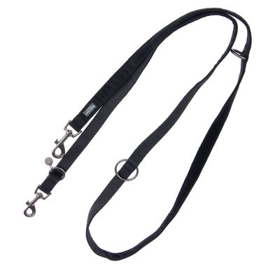 Nomad Tales Blush Dog Leash, ebony