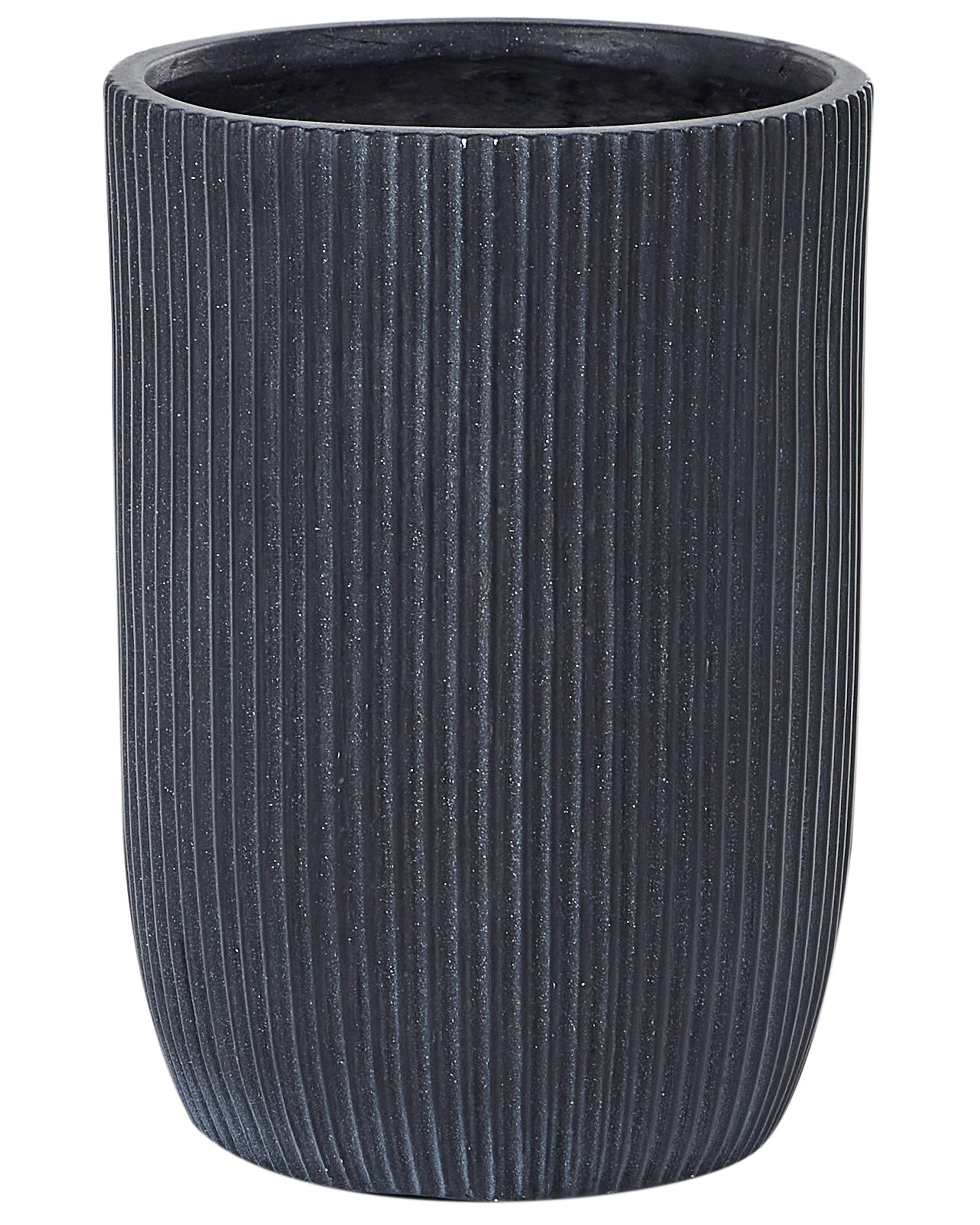 Plant Pot EANTIO 25 cm Black