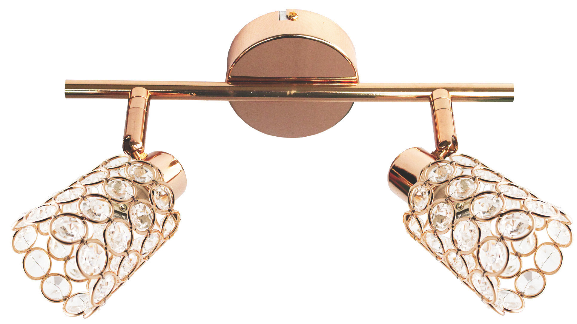 Lampa sufitowa mosiądz-przezroczysta YORK2xG9x40W Candellux