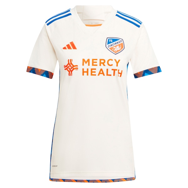 Luciano Acosta FC Cincinnati adidas Women's 2024 The Canvas Kit Replica Player Jersey - White