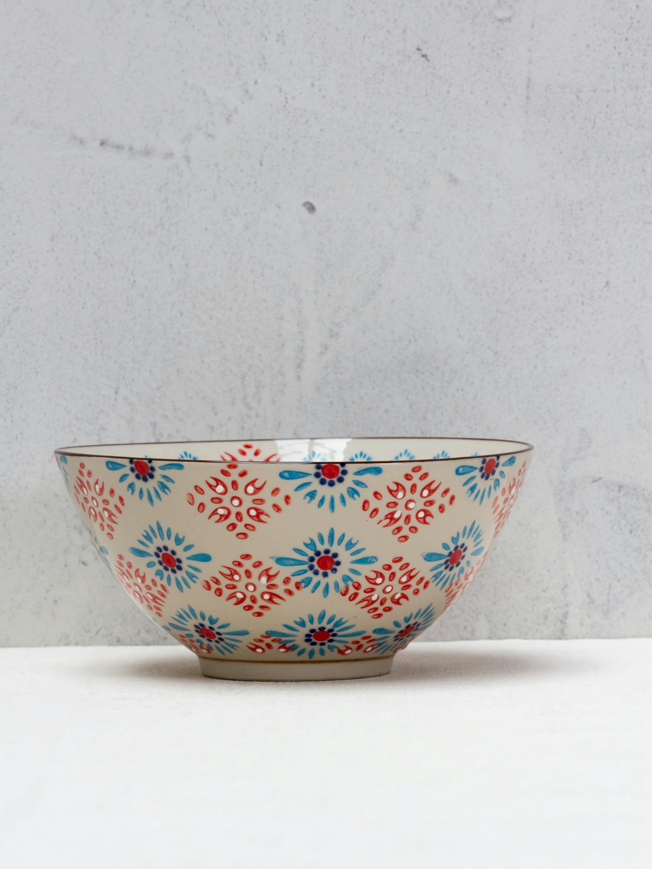 BOHEMIAN - Saladier 19cm en céramique multicolore