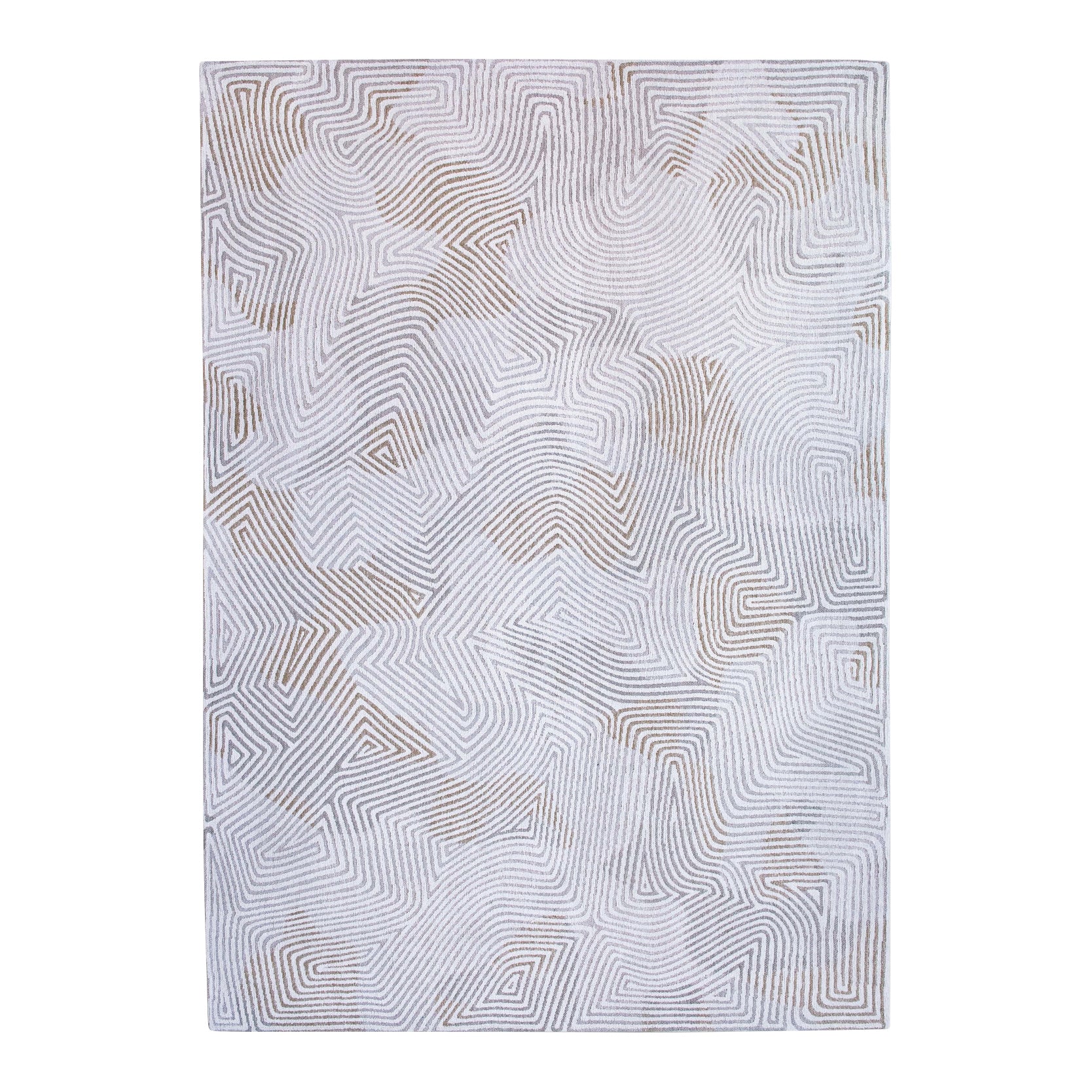 Louis de Poortere Coral Meditation Vloerkleed 170 x 240 cm - Oyster Wh