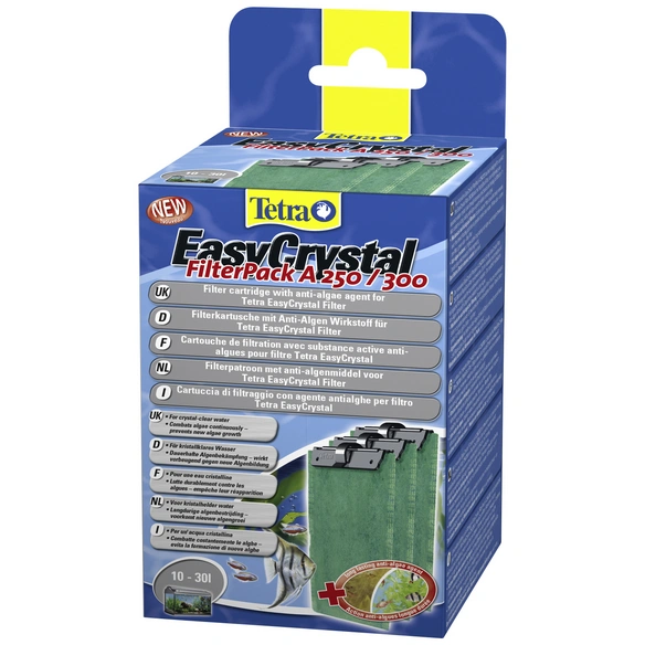 Filterzubehör, 1 x Tetra EasyCrystal Filter Pack A250/300 mit AlgoStop Depot 30l