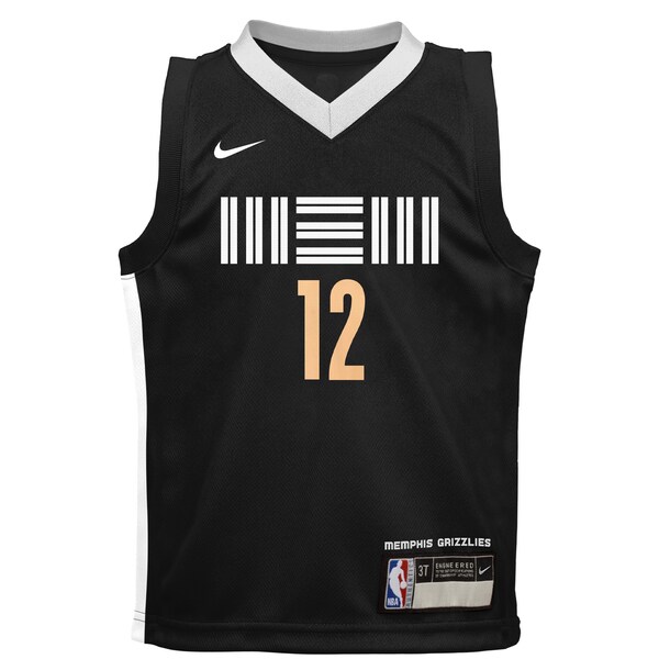 Ja Morant Memphis Grizzlies Nike Toddler Swingman Replica Jersey - City Edition - Black