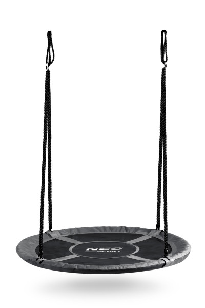 Huśtawka ogrodowa Neo-Sport Swingo bocianie gniazdo fotel wiszący 110 cm