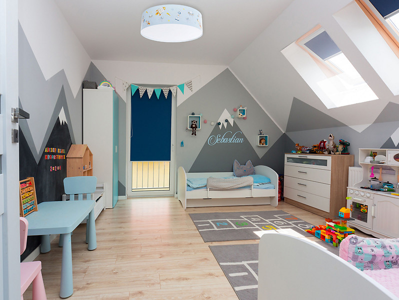 Lampa sufitowa dziecięca Sweet Dreamswielokolorowa