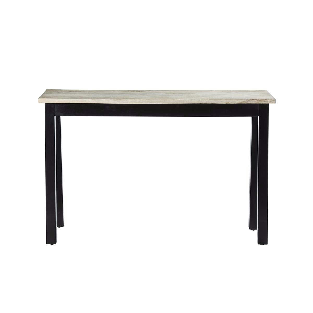 LONDRES - Console en acajou et teck massif