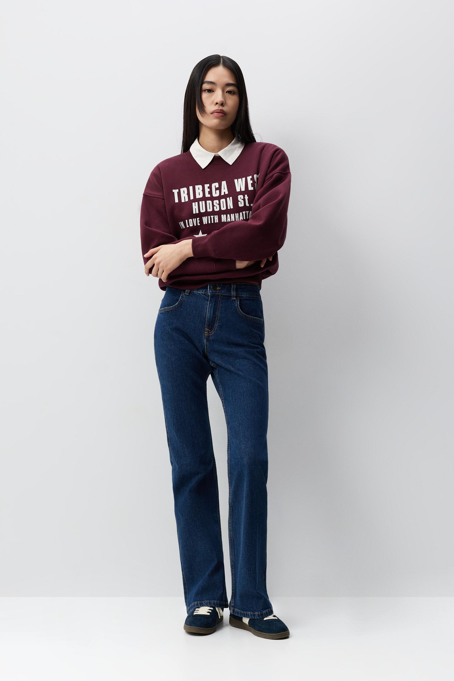 Sudadera estampada