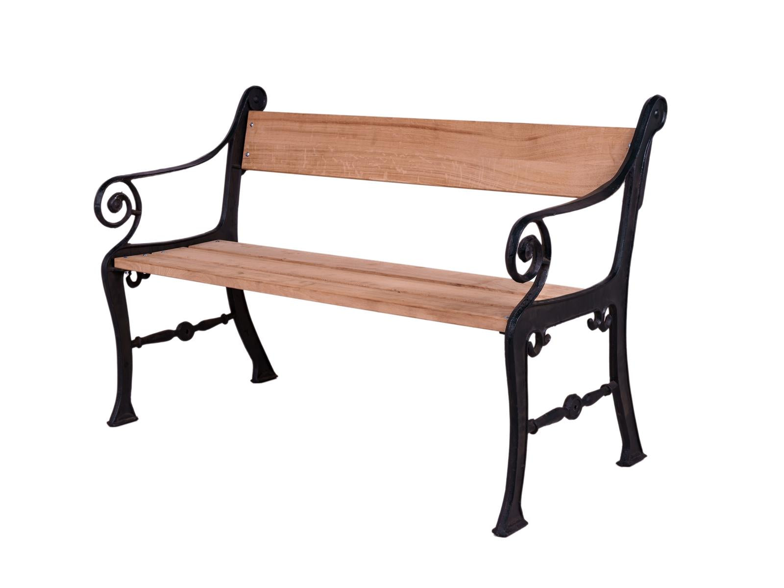 MaximaVida gietijzeren tuinbank Prinsengracht - 125 cm