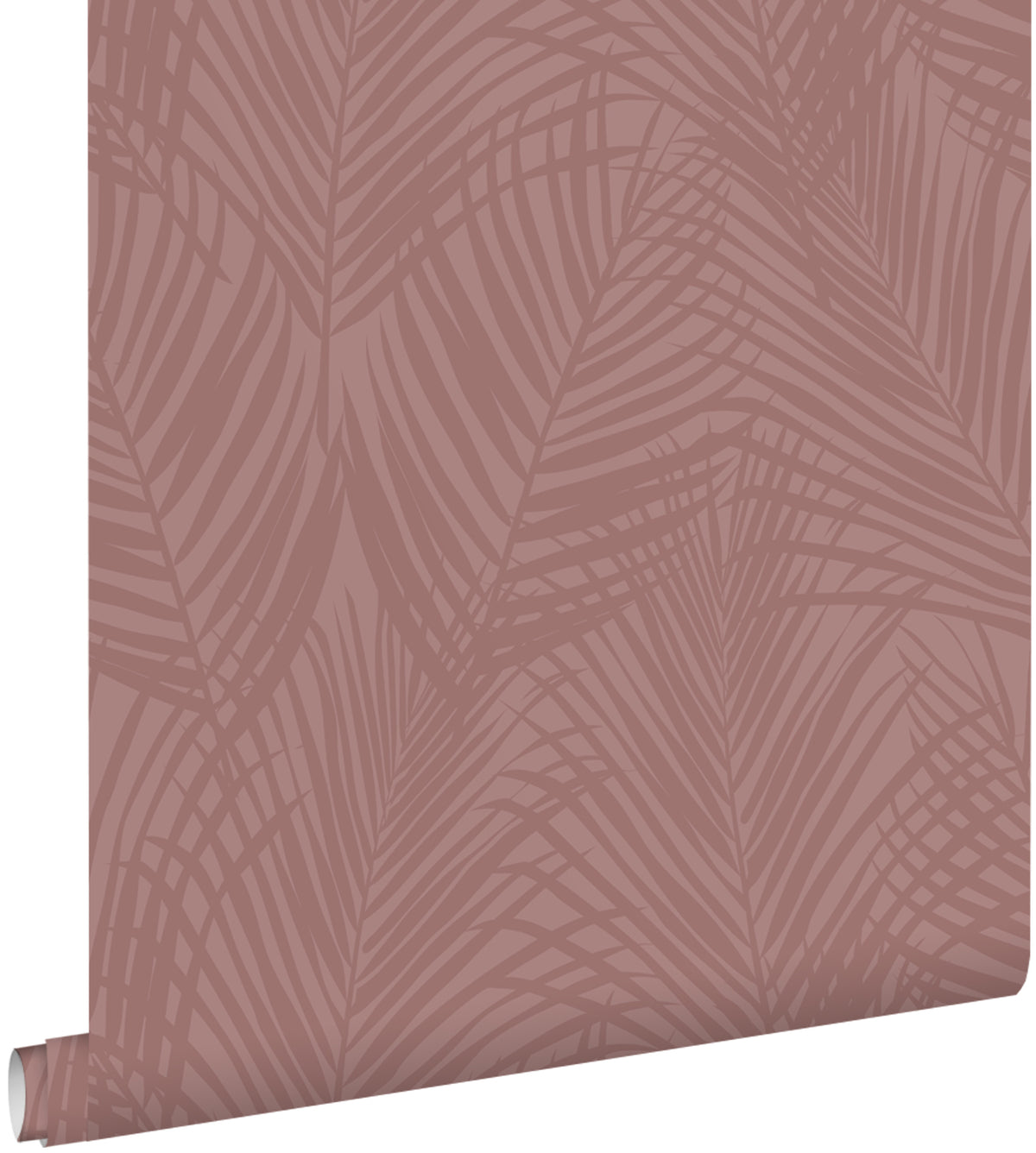 ESTAhome behang palmbladeren oudroze - 53 cm x 10.05 m - 131220