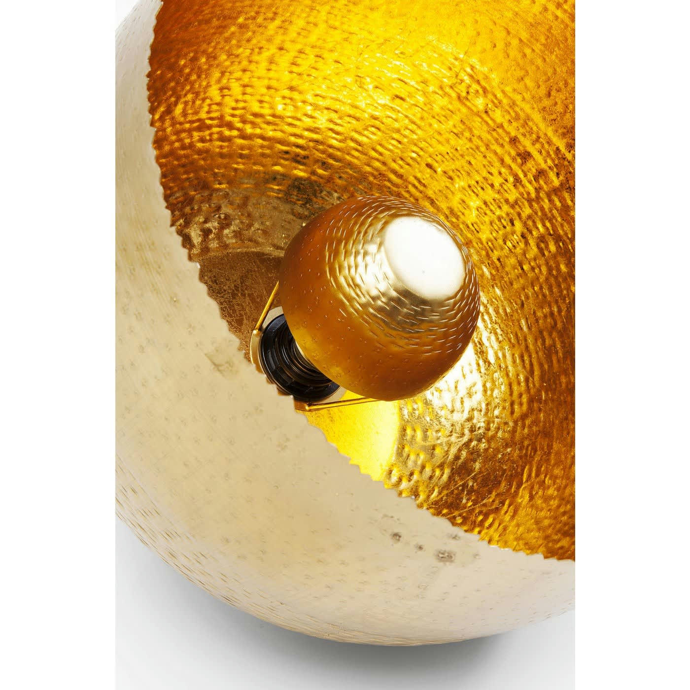 APOLLON - Lampe en acier doré D36