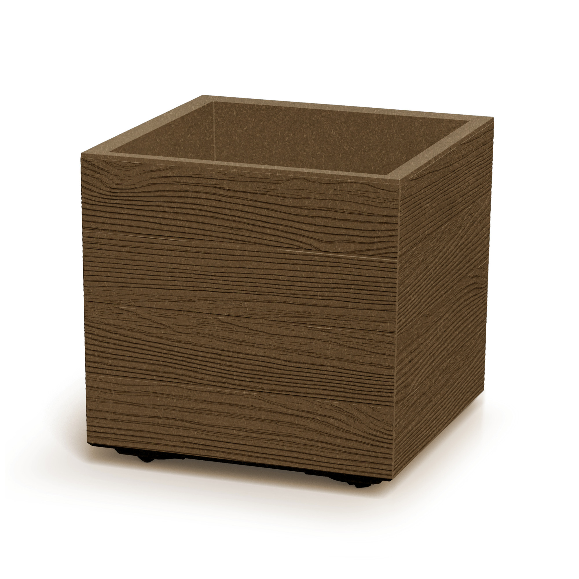 Donica madera case eco wood 28,8 x 28,8 x 29 naturo prosperplast