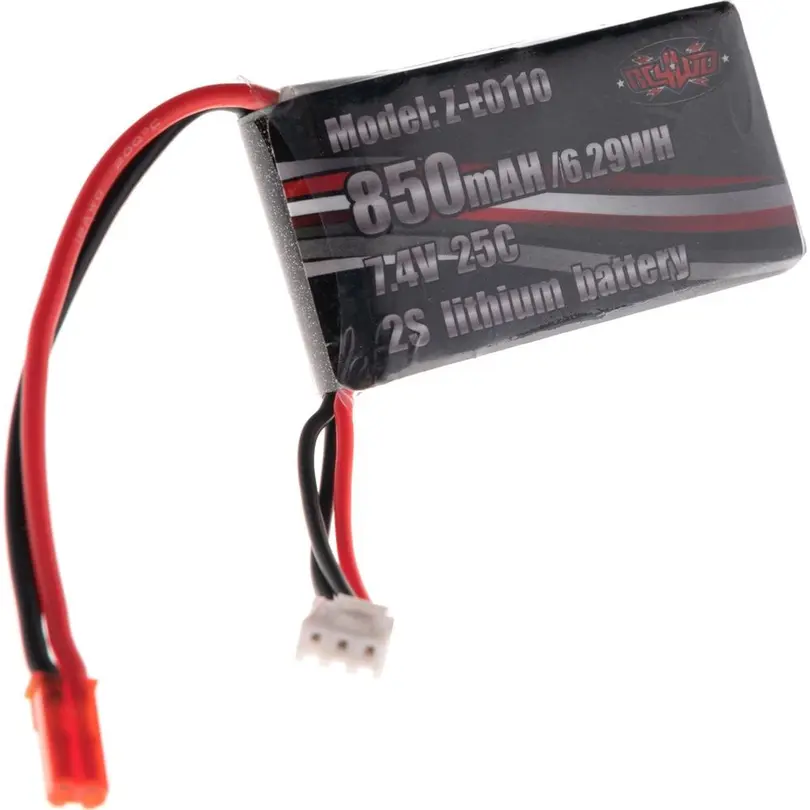 Modellbausatz RC-Akku LiPo 850 mAh 7.4 V 25C