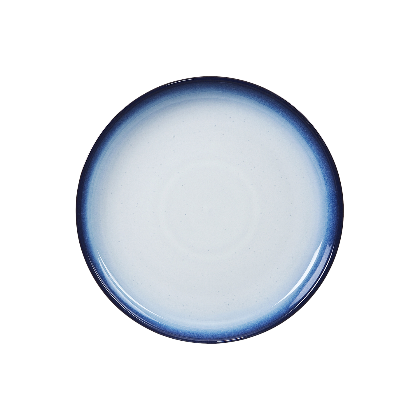 Blue Haze Coupe Medium Plates - Set Of 4