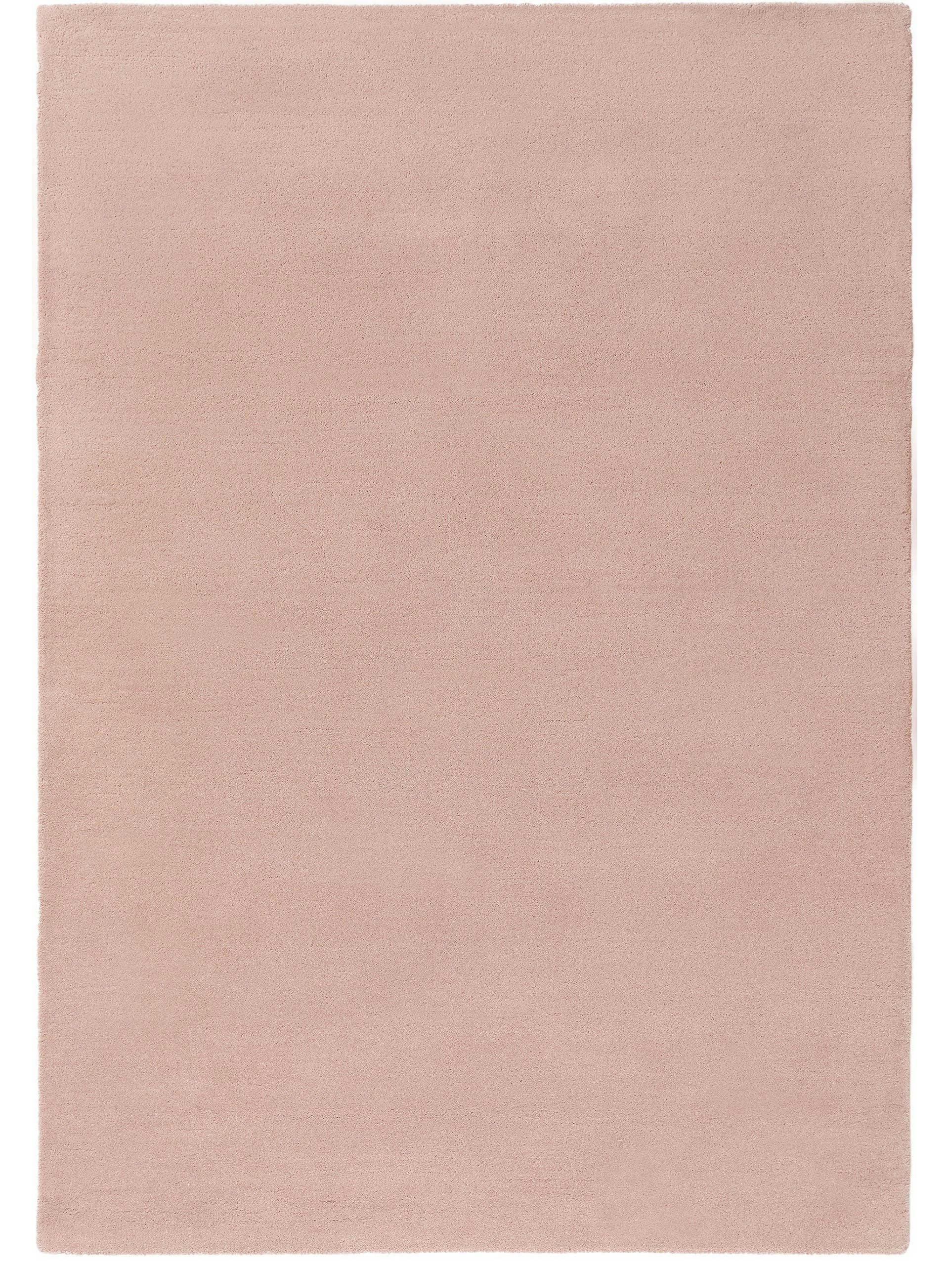 BENT - Tapis de laine rose 120x170