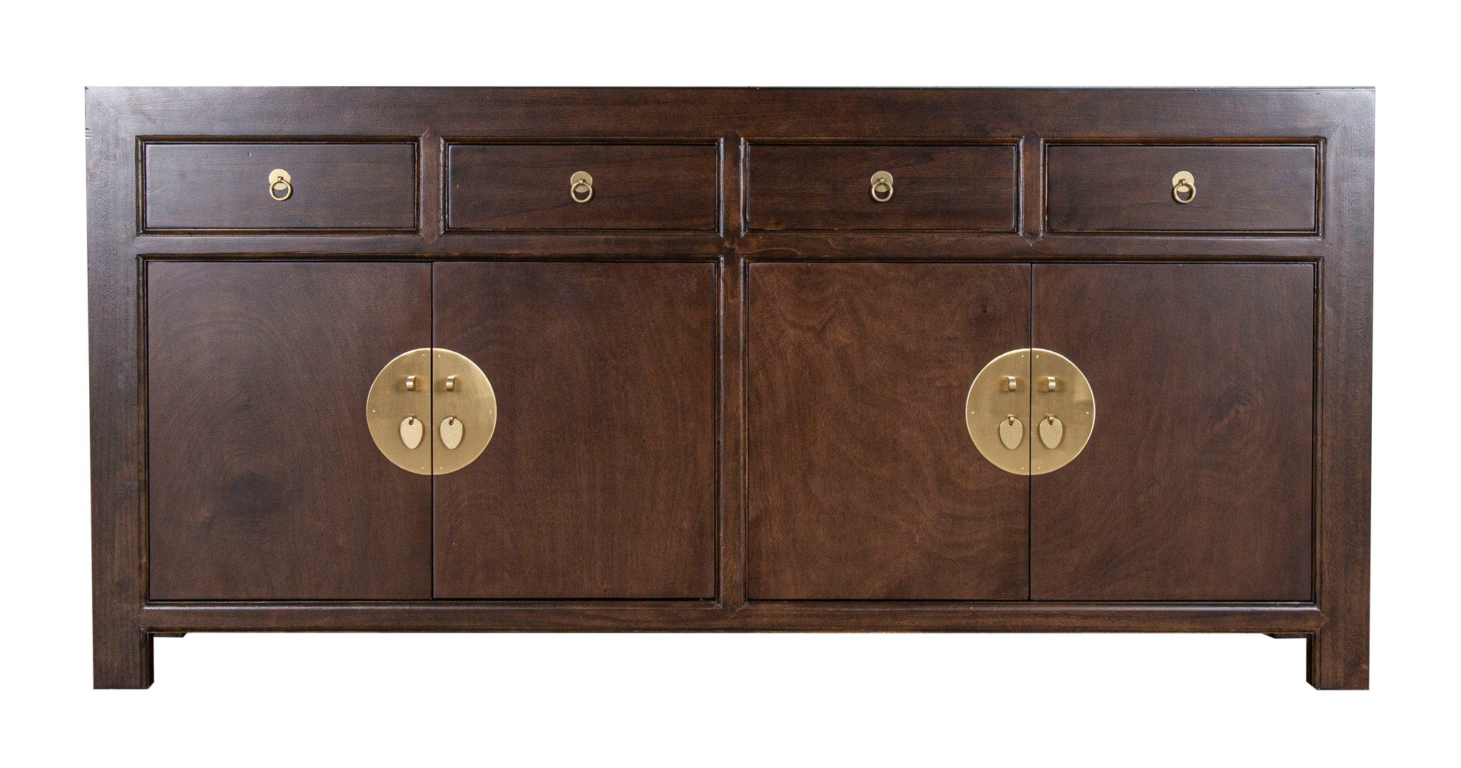 Fine Asianliving Chinese Dressoir Bruin Earthy Brown