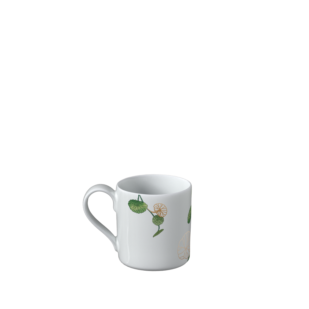 Avarua Espresso cup - Multi-colored, 2.1 oz, Premium Bone Porcelain