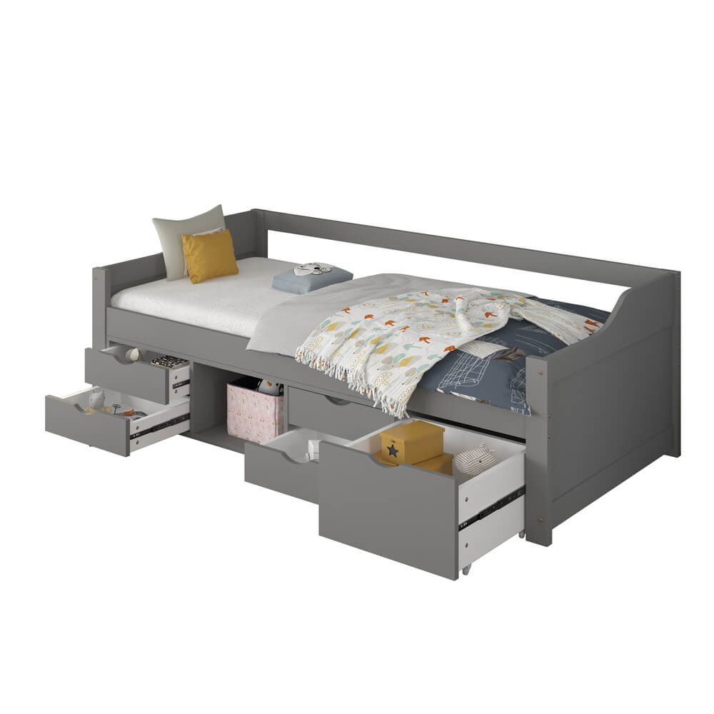 Home Deluxe Kinderbed COSMOS Grijs