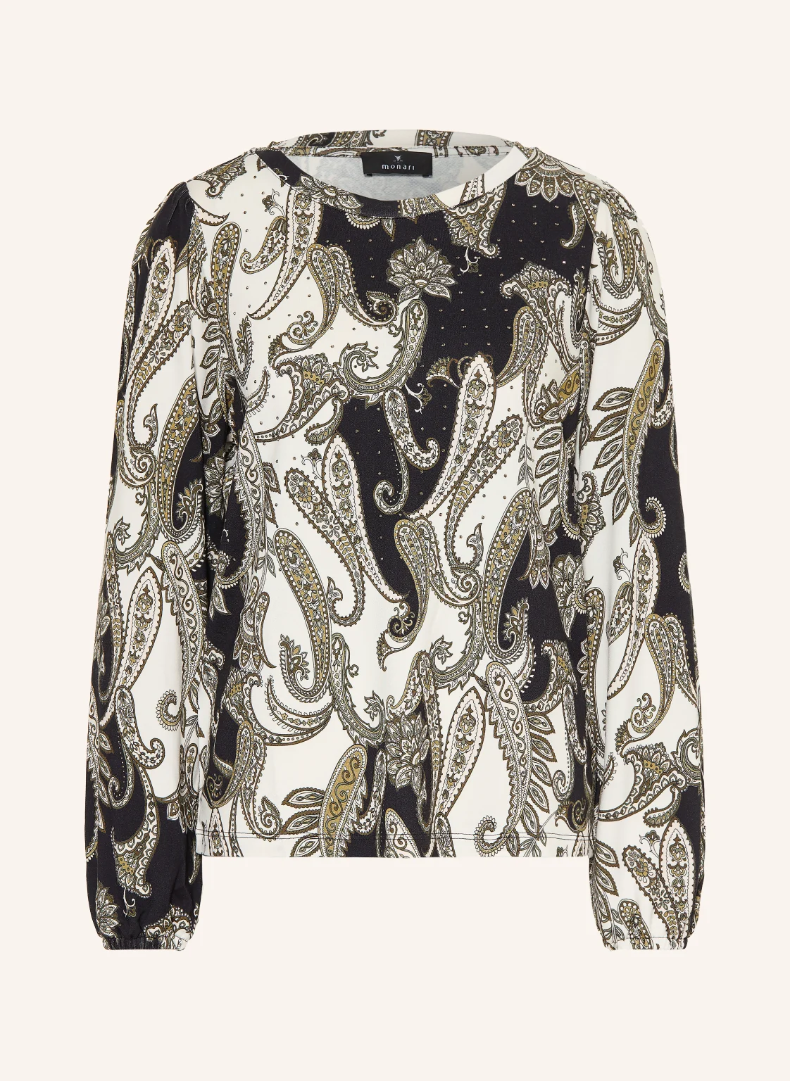 monari Longsleeve mit Schmucksteinen