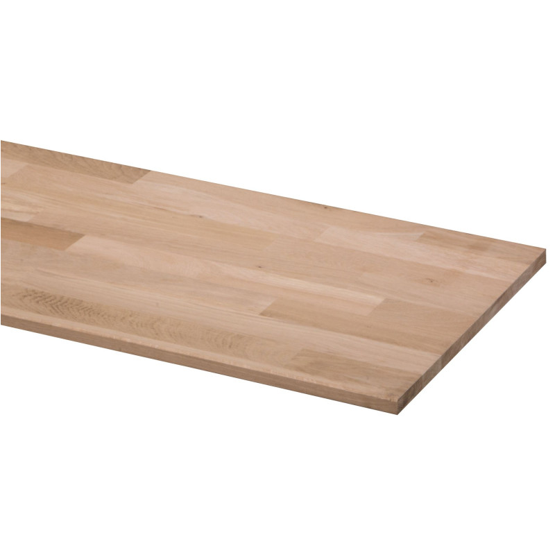 Panneau massif en chêne 200 x 40 x 1,8 cm CANDO