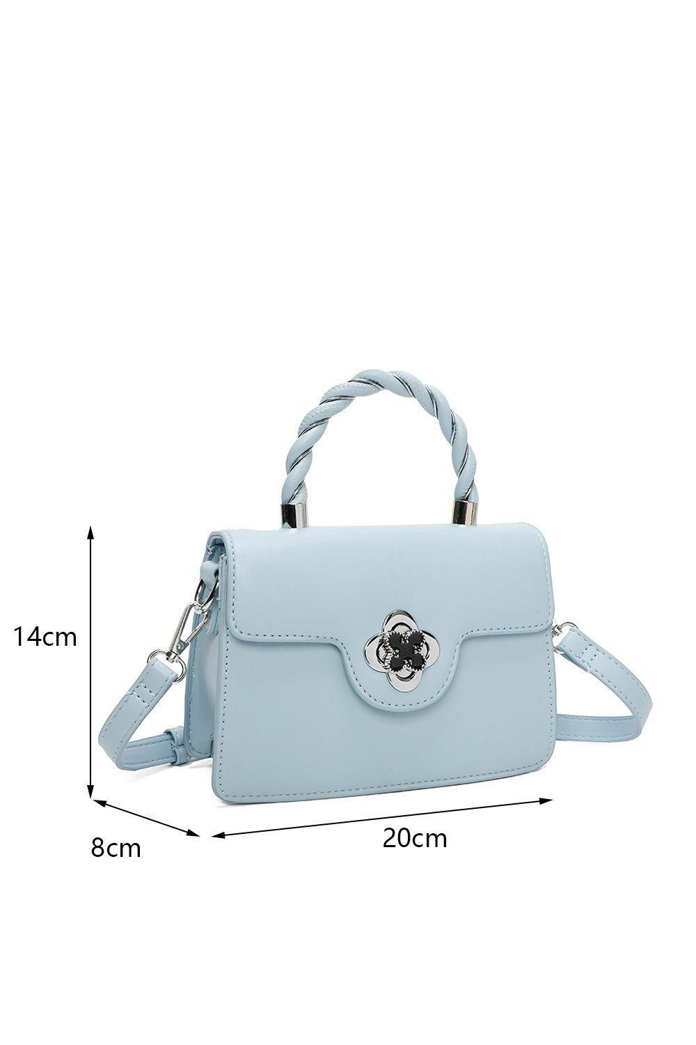 Fontanella Fashion Mignon PU Leather Crossbody Top-Handle Bag