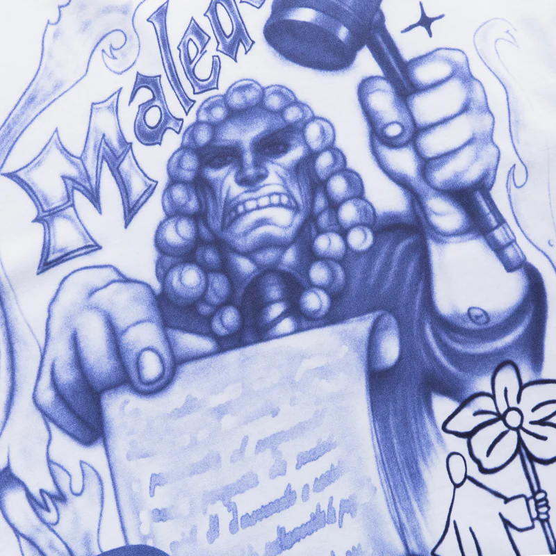 PDF Channel The Boy Giudice Maledetto Tee - White