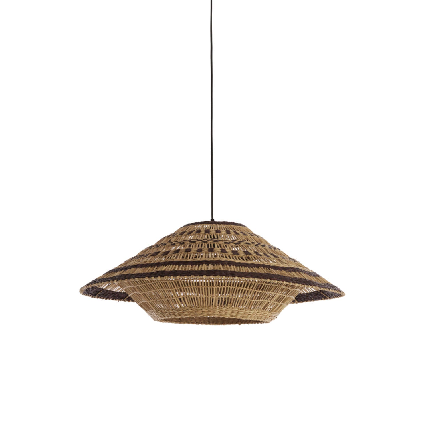Light & Living - hanglamp - Owana - naturel - plantaardige materialen
