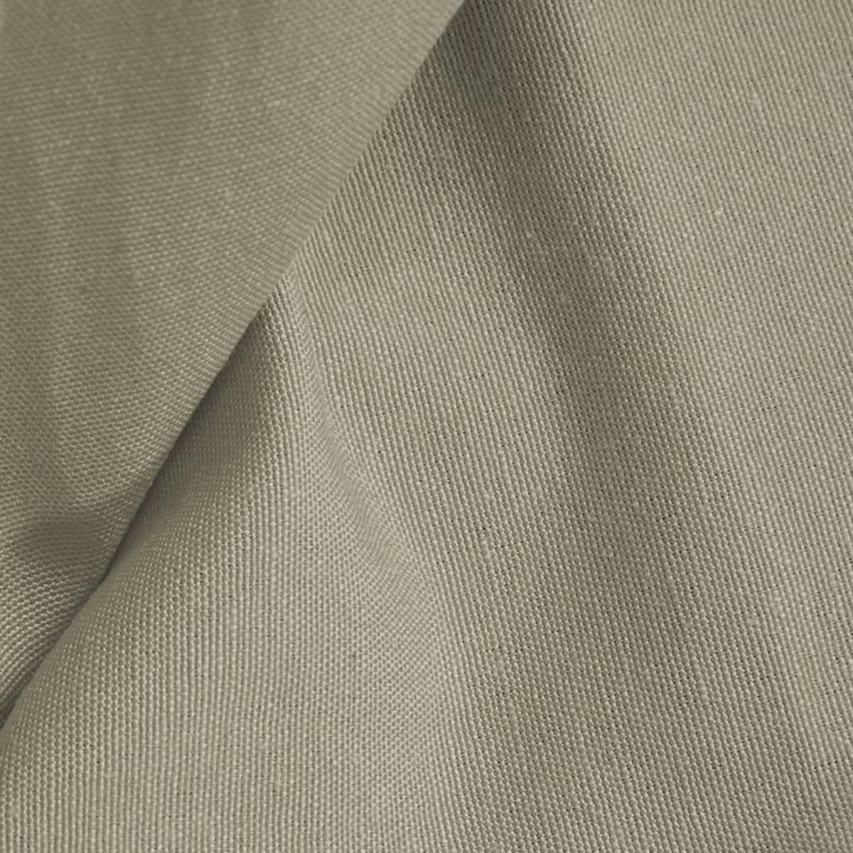COTTON - Rideau en polycoton taupe 140x250