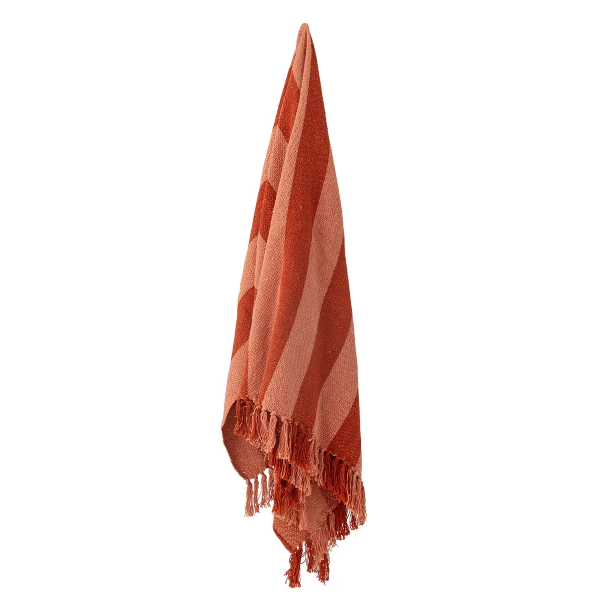 Bloomingville - Olica Decke, 130 x 160 cm, orange