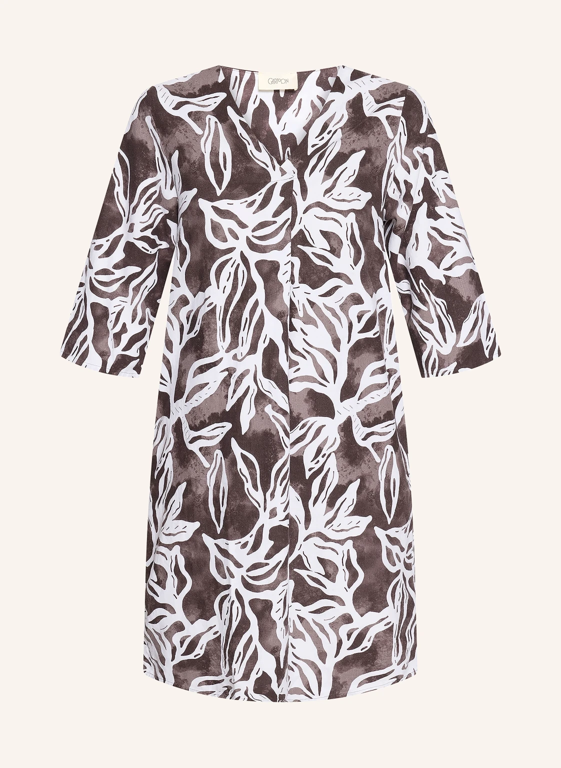 CARTOON Kleid mit Leinen und 3/4-Arm