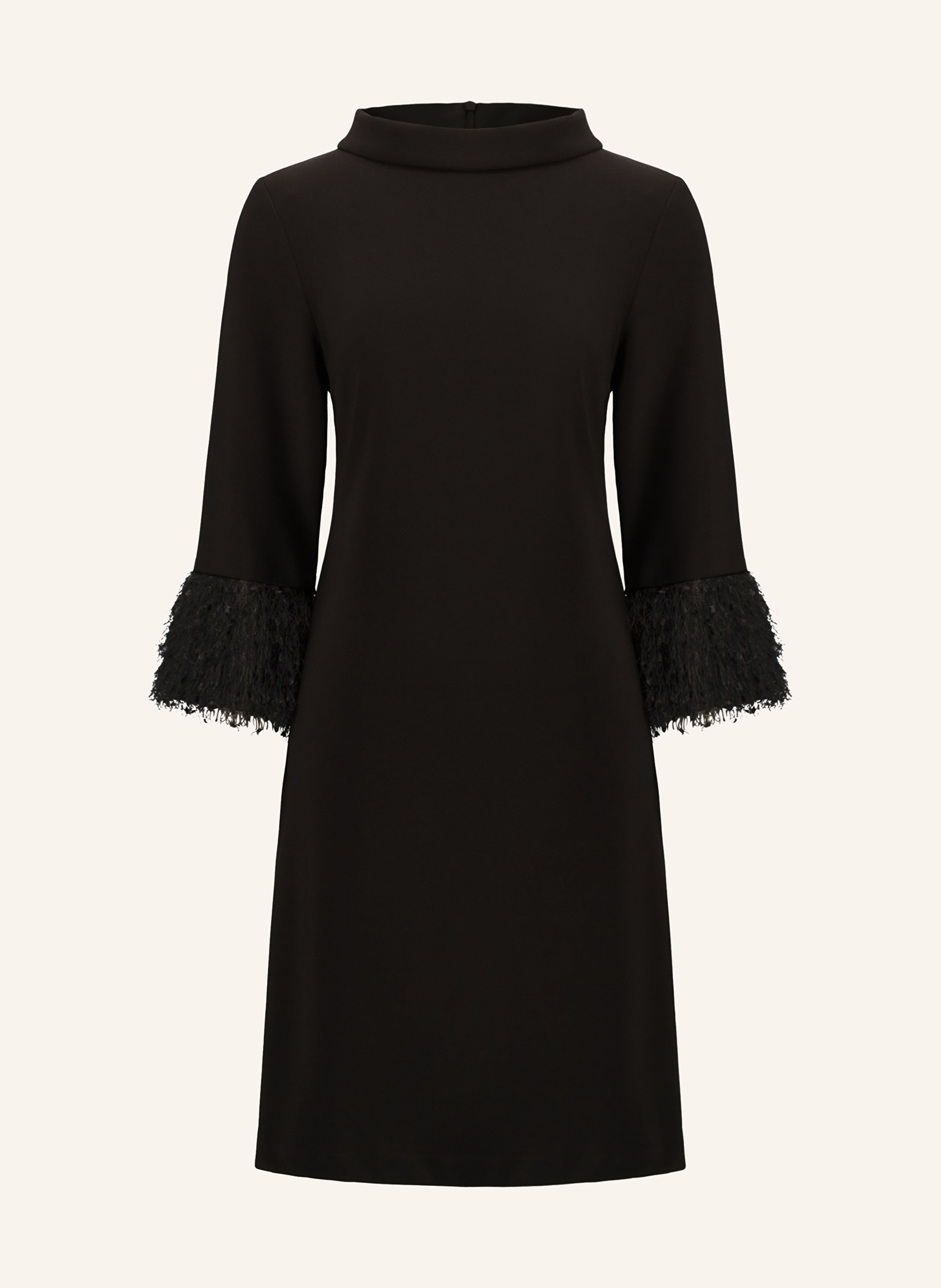 Joseph Ribkoff Kleid mit 3/4-Arm und Fransen
