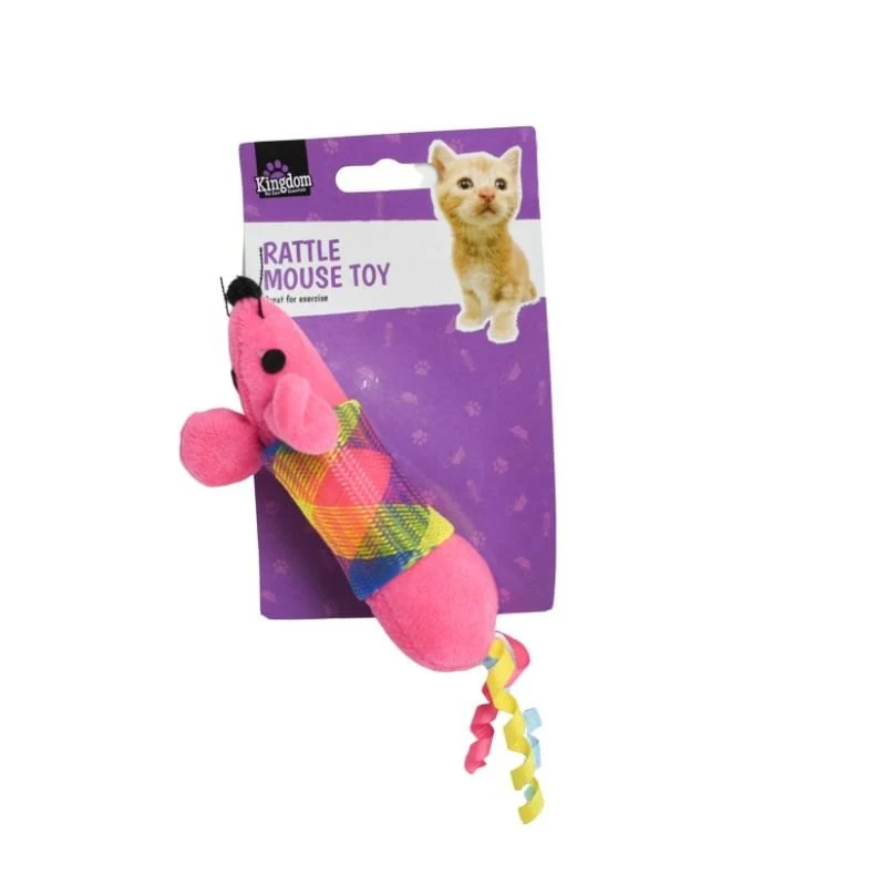 Kingdom Rattle Mouse Toy