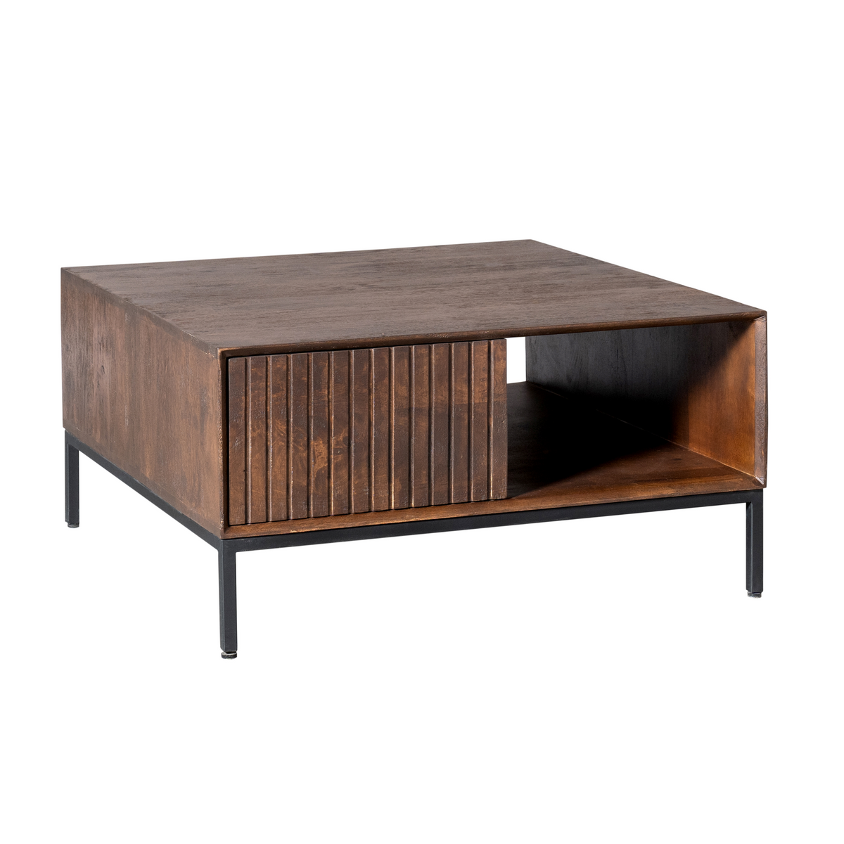 Starfurn salontafel Madison - bruin - 80x80x40cm