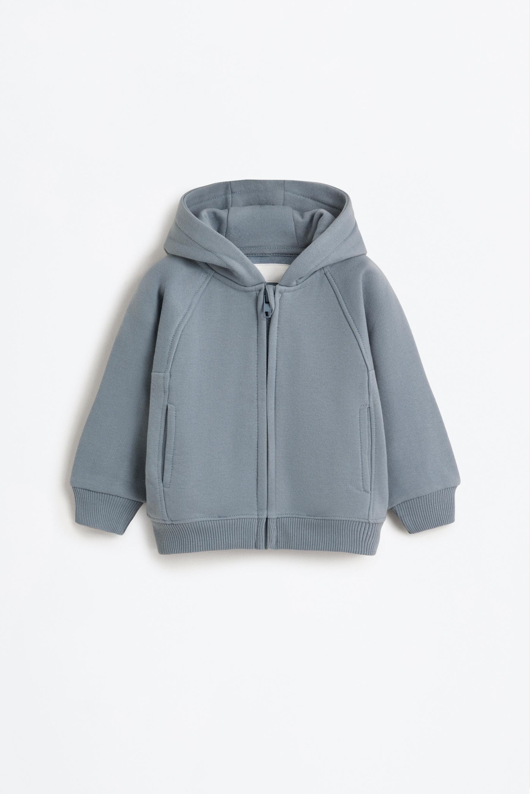 Sudadera cremallera capucha