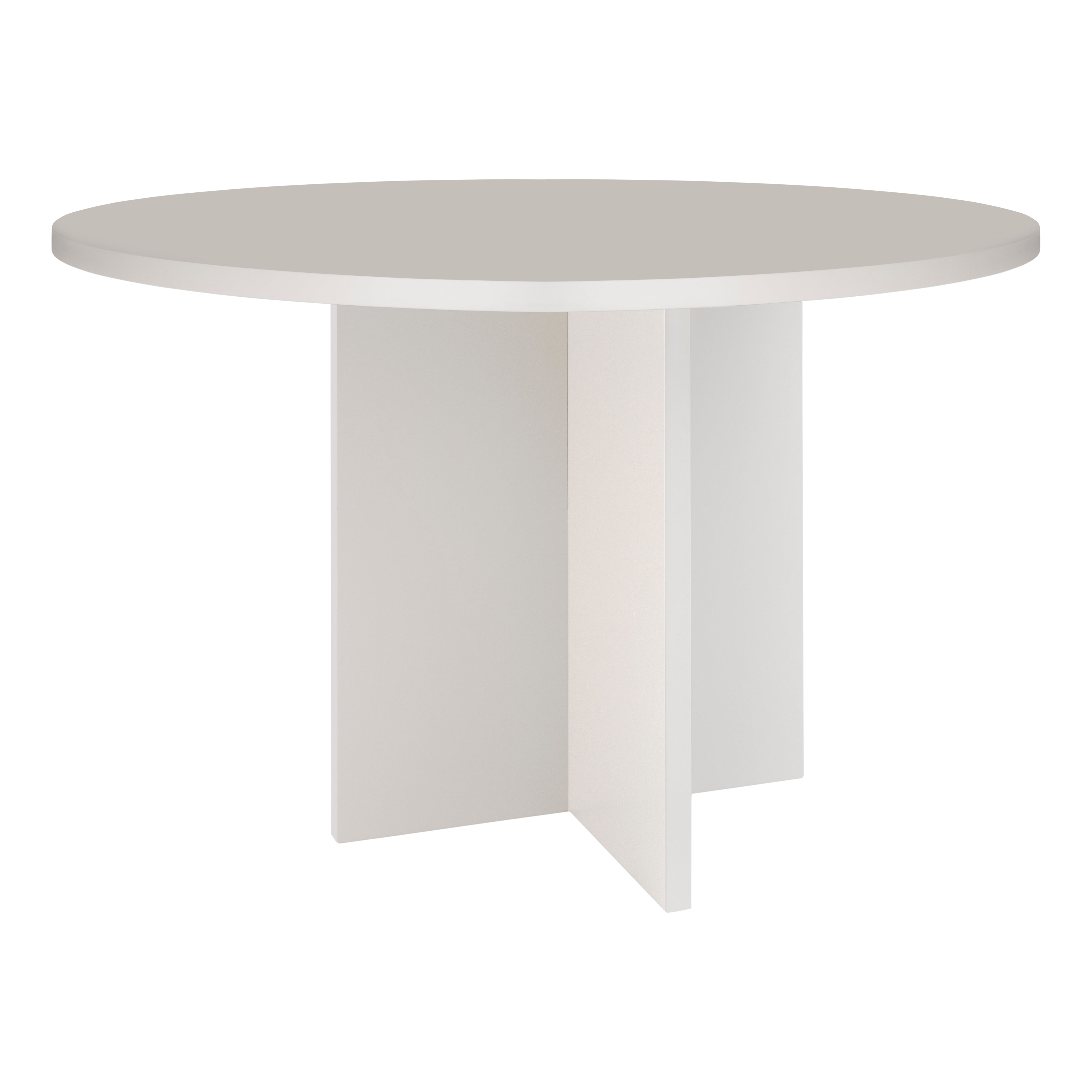 Really Nice Things - eettafel Mathilda - MDF -rond - 120cm - taupé