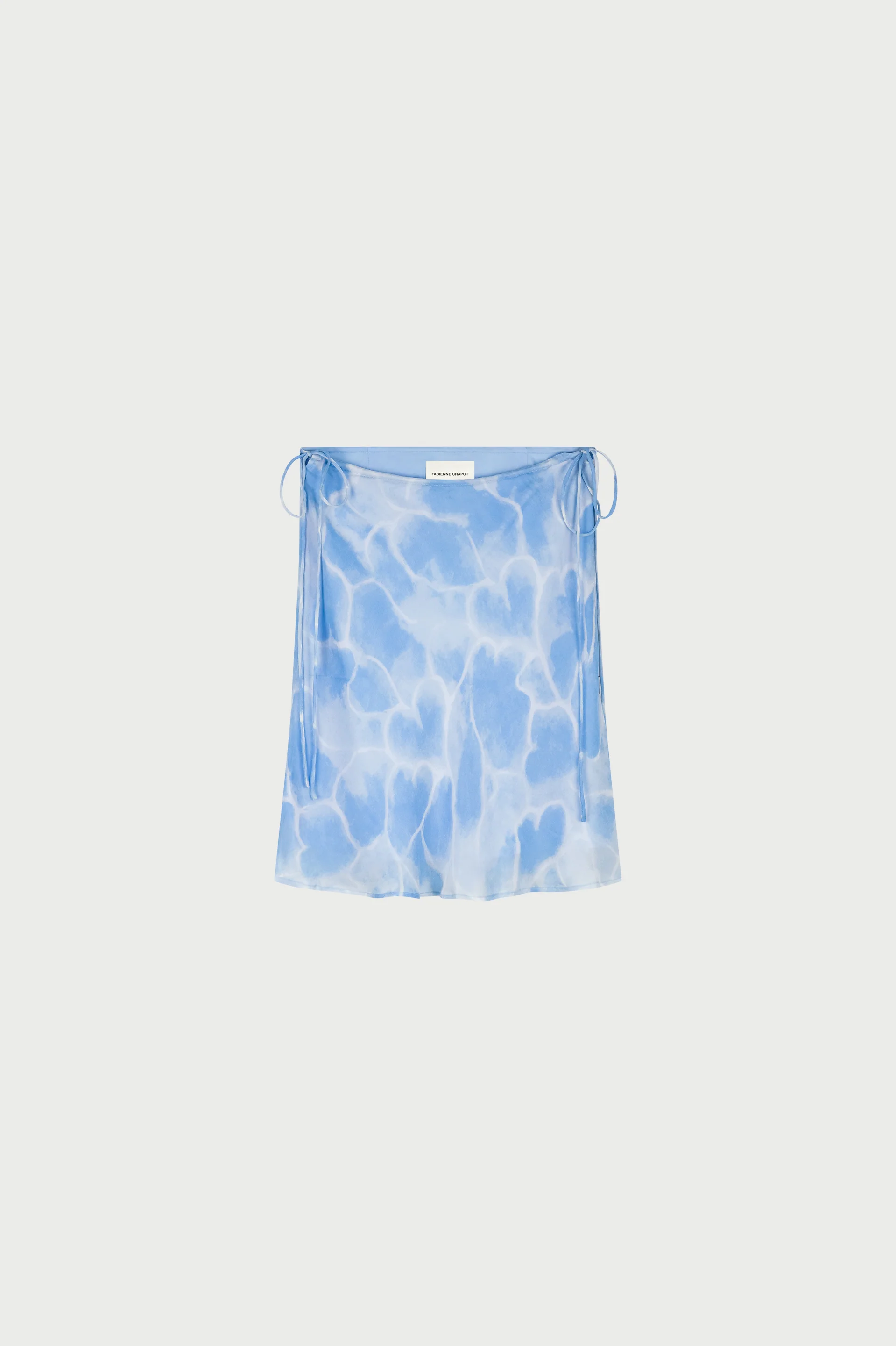 Neia Skirt | Light Blue/Crispy White
