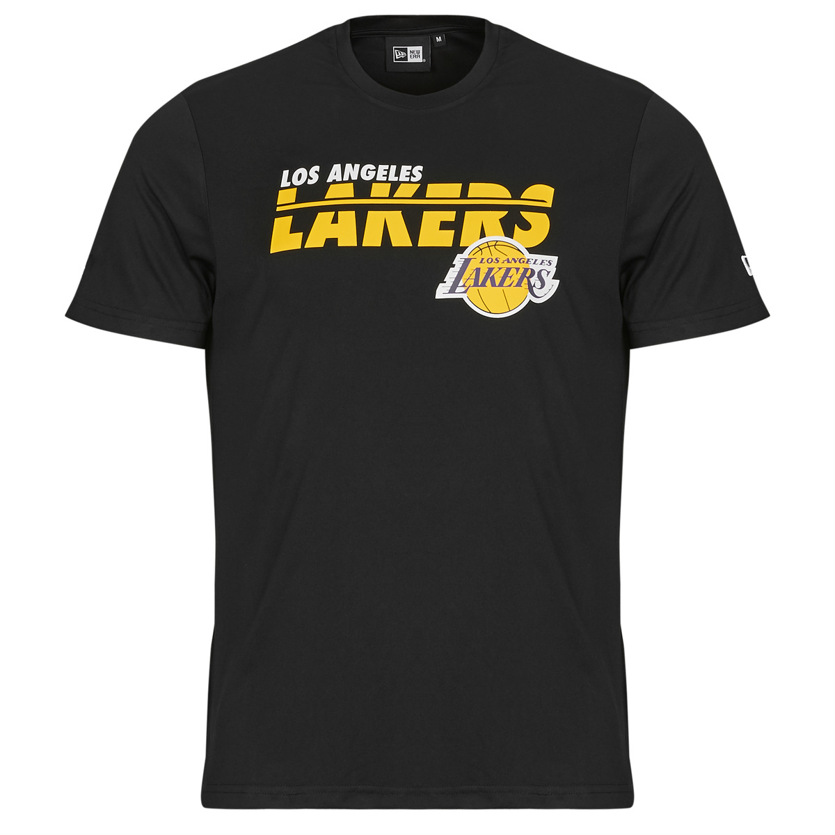New-Era - NBA ESSENTIALS TEE LOS ANGELES LAKERS - Black