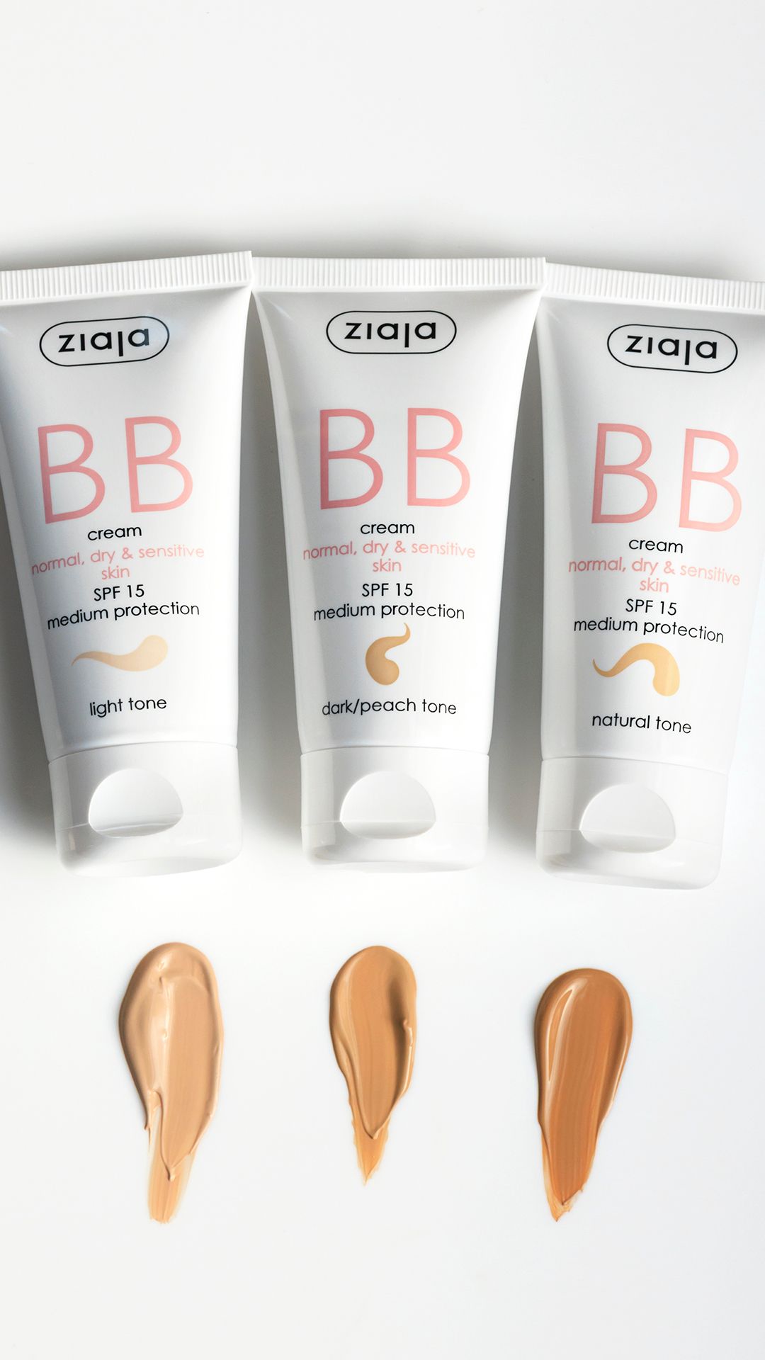 Ziaja Bb Cream Normal Dry & Sensitive Skin - Dark/Peach Tone 50ml