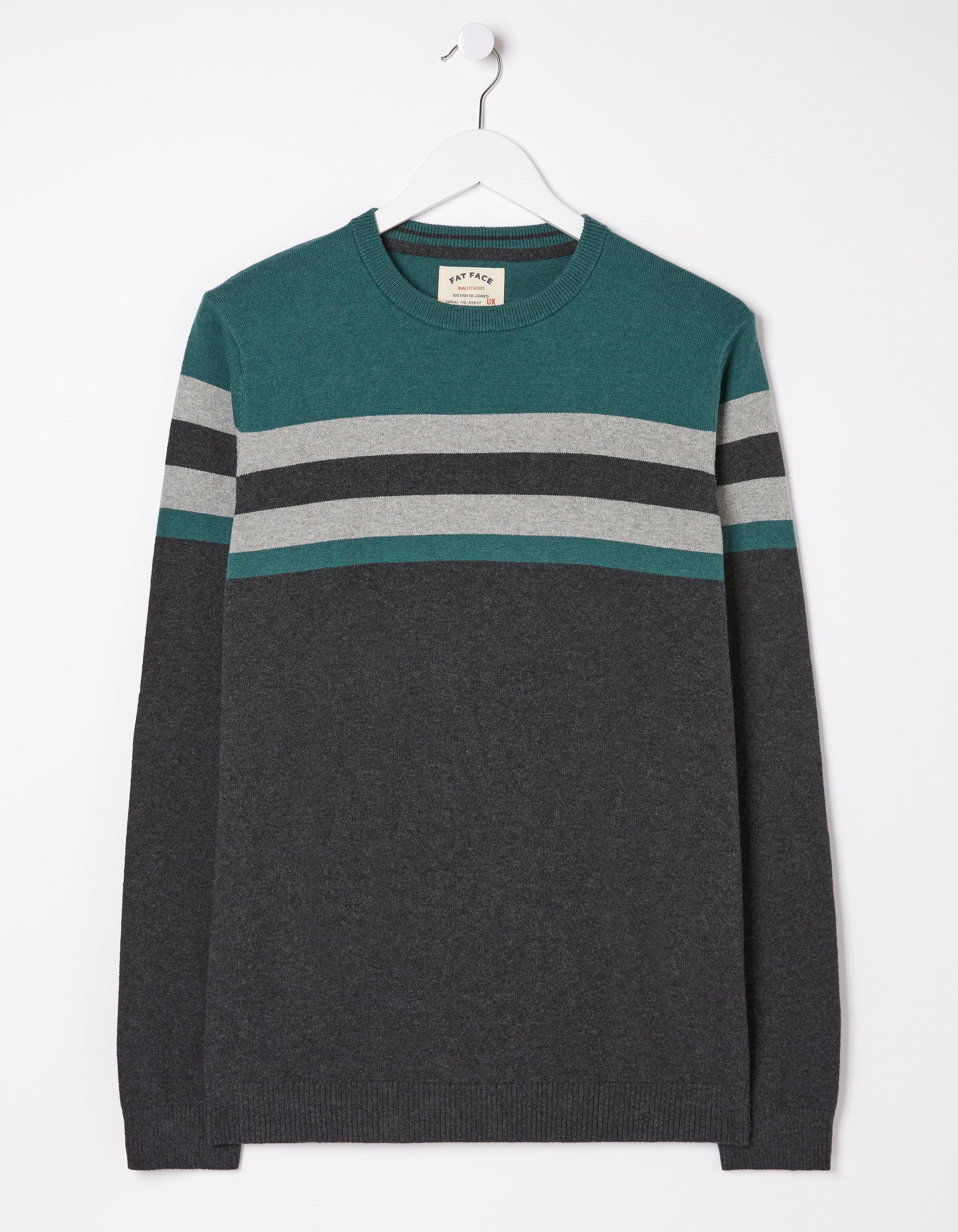 Braunton Yoke Stripe Jumper