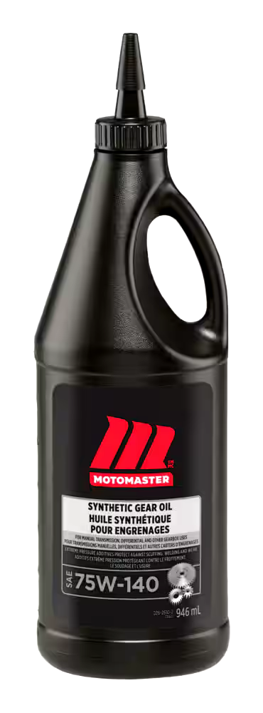 MotoMaster Synthetic Gear Oil 75W140, 946-mL