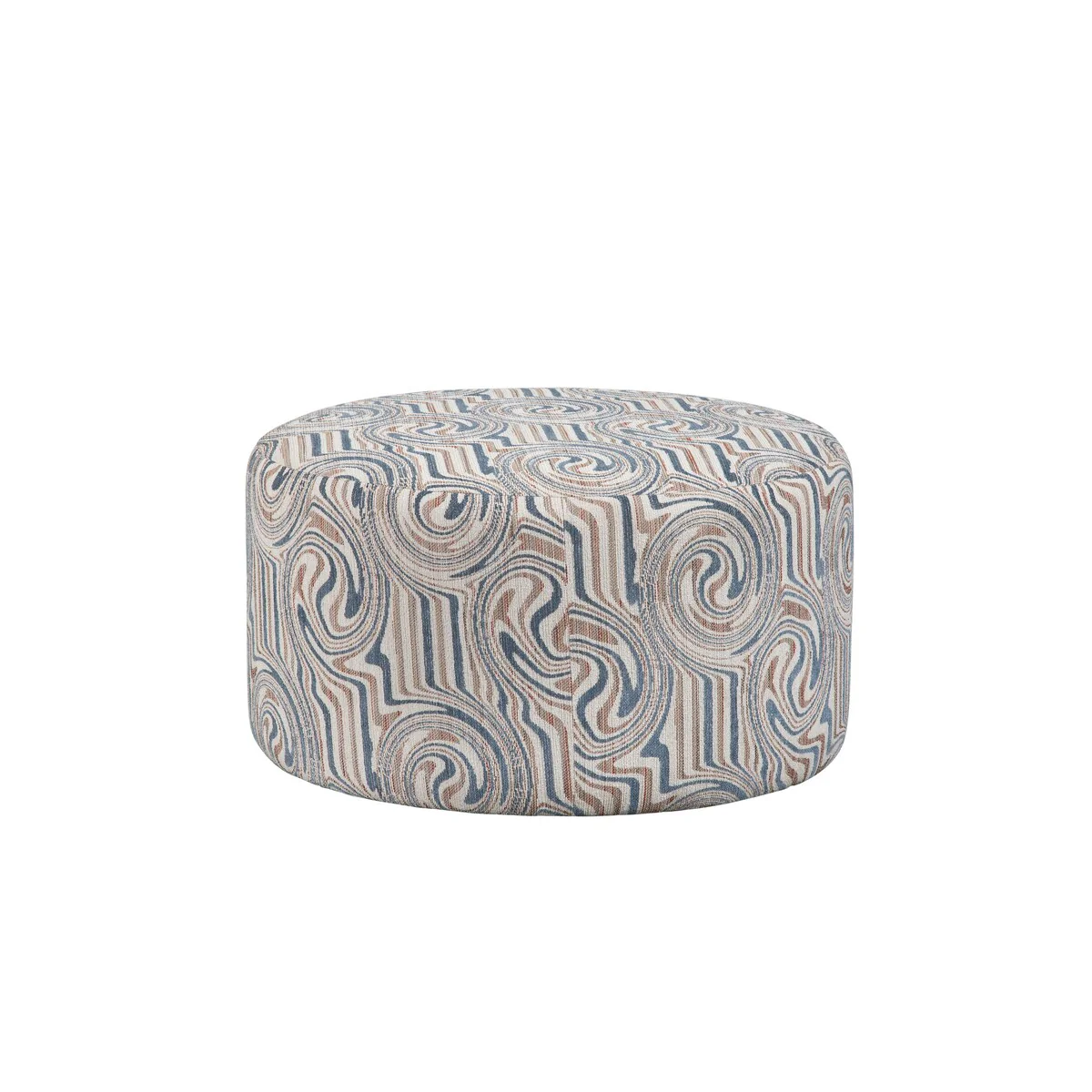 American Furniture Classics Delilah Model 8-08RDA-A441V2 Round Ottoman