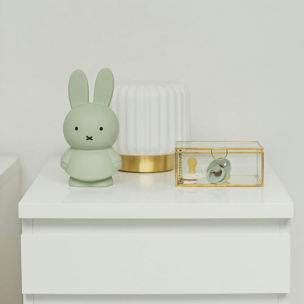 MIFFY - Tirelire miffy vert