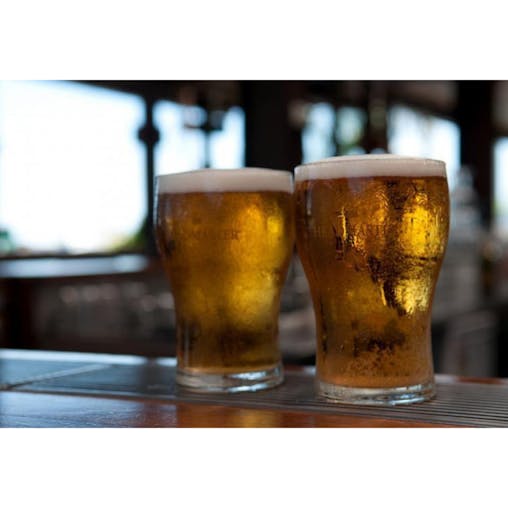 Crown Nucleated Headmaster Beer Washington Glasses 425ml | Set of 48