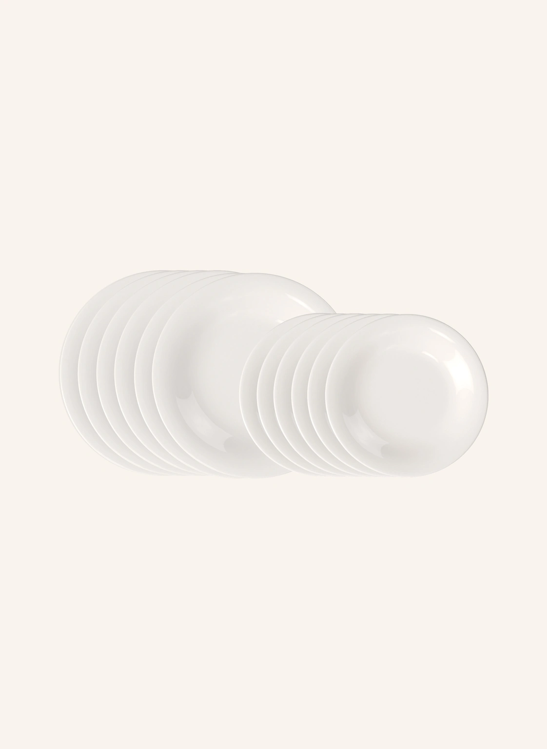 like. by Villeroy & Boch Teller-Set 12 Stück. EC ESSENTIAL