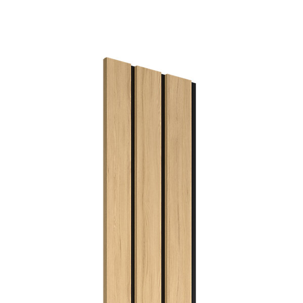 Panneau tasseau décoratif Maya en MDF effet chêne 275X60CM ép.14mm