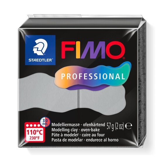 Fimo Professional Dolphin Grey Modelling Clay 57g