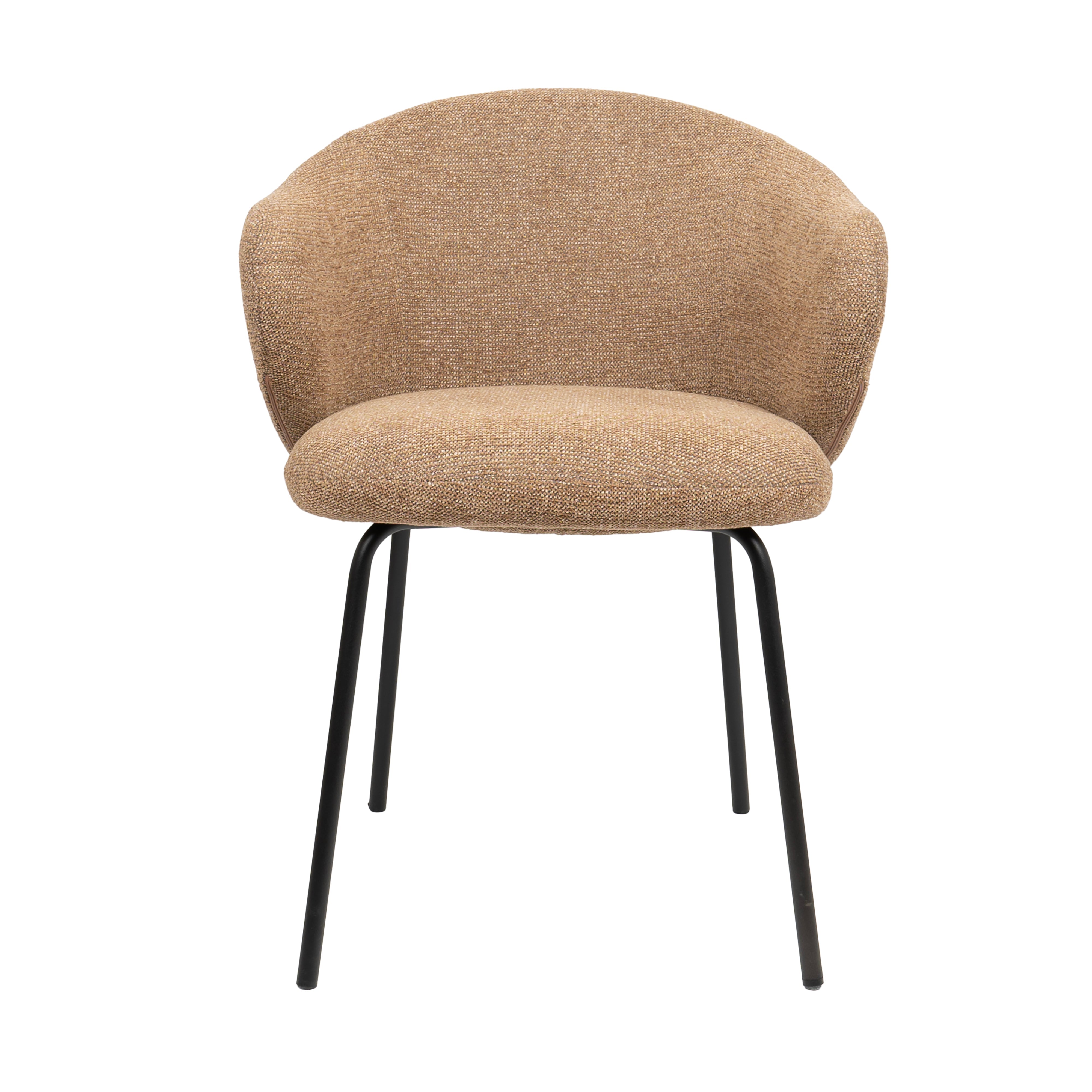 HelloChair eetkamerstoel HC01 Boby - vierpoot - sneak caramel