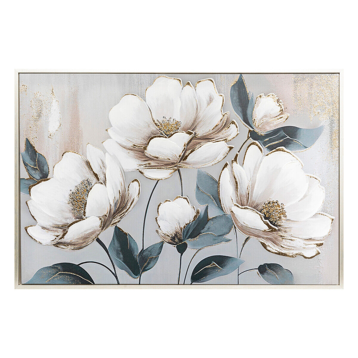 Quadro decorativo com relevo de floresMARGARET 60x90cm